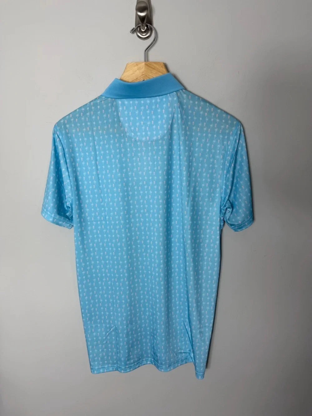 NEW Fernando Pena Men’s Short Sleeve Performance Polo Sport Shirt Blue 331